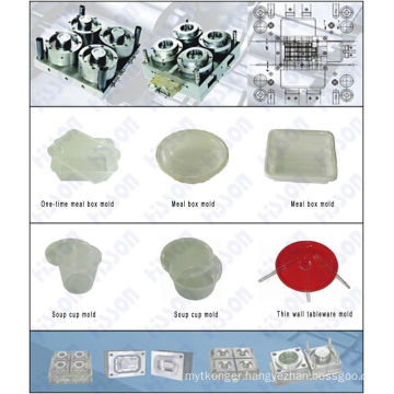 Thin Wall Meal Box Injection Mould